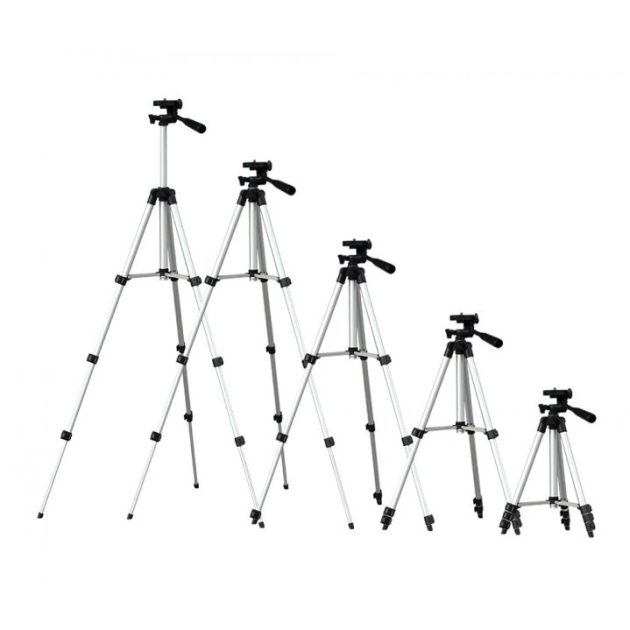 Штатив Tripod 3110 1.1 м с чехлом на телескопических регулируемых ножках из алюминия трипод тринога селфи палка Черный - Фото 4 Штатив Tripod 3110 1.1 м с чехлом на телескопических регулируемых ножках из алюминия трипод тринога селфи палка Черный - изображение 4
