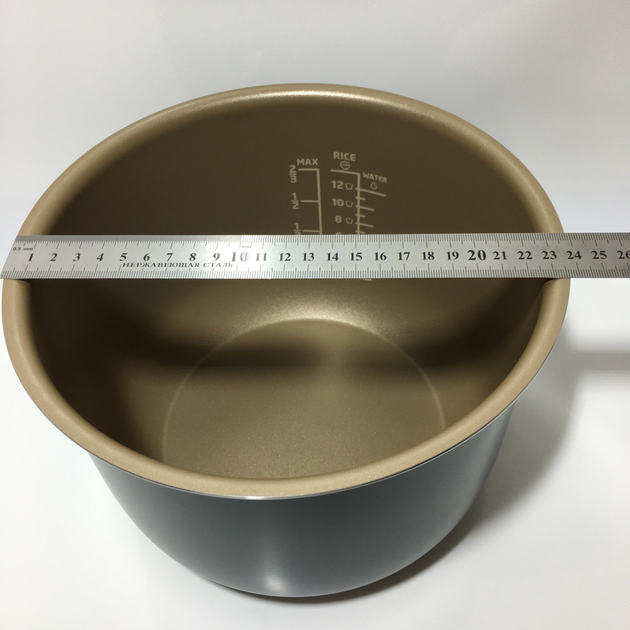 Чаша 6л. для мультиварки-скороварки Philips HD2178, HD2137, HD2139/40, 996510058722 - изображение 6