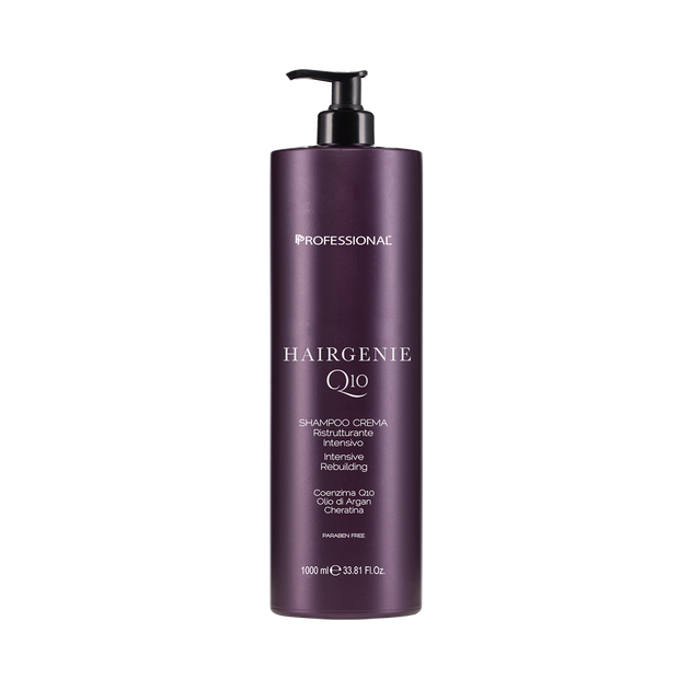 Крем-шампунь Professional відновлюючий Hairgenie Q10 1000 мл 1041215000057 - Фото 1 Крем-шампунь Professional відновлюючий Hairgenie Q10 1000 мл 1041215000057 - зображення 1