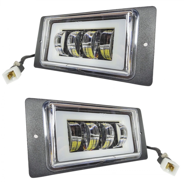 Комплект светодиодных ПТФ противотуманных LED фар 40W + габарит дхо на ...