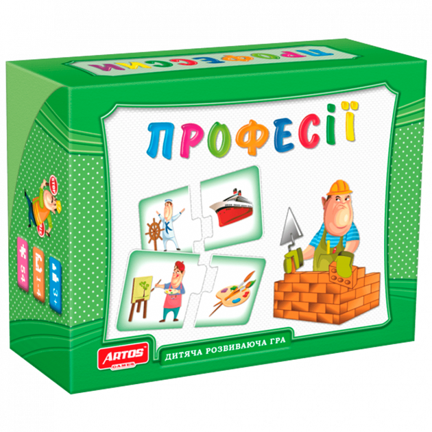 Развивающая игра премиум "Профессии" Artos Games (0499ATS00001111) - Фото 2 Развивающая игра премиум "Профессии" Artos Games (0499ATS00001111) - изображение 2