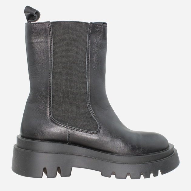Акція на Жіночі зимові черевики високі Carvallio RC1587 37 23.5 см Чорні від Rozetka