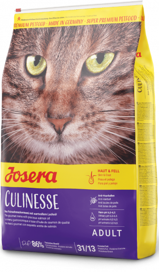 Josera Culinesse 4.25 кг - корм для взрослых кошек с лососем - изображение 2