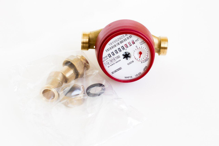 Водный счетчик холодной воды водомер на горячую воду крыльчатый BMeters ...