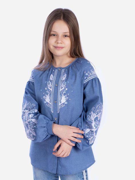 Голубые вышиванки