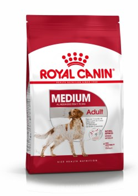 Сухий корм для дорослих собак середніх порід Royal Canin Medium Adult старше 12 місяців 4 кг (3182550708197) (99085) (3004040) - зображення 1