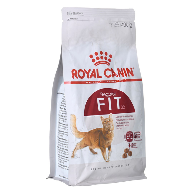 Сухой корм для домашніх та вуличних кішок Royal Canin Fit 400 г (3182550702157) (2520004) - зображення 1