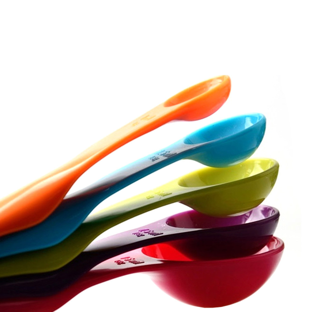 Набор маленьких мерных ложек из пищевого пластика Measuring Spoons 2N ...