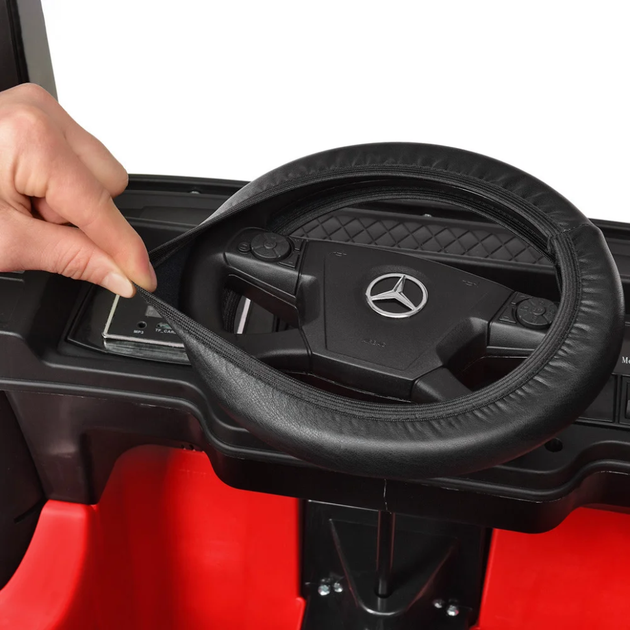 Дитячий електромобіль Вантажівка Bambi M 4208EBLR-3 Mercedes-Benz до 30 кг - зображення 4