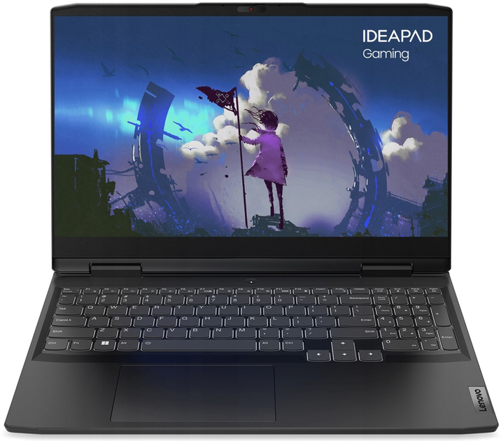 Ноутбук Lenovo IdeaPad Gaming 3 15IAH7 (82S900JKPB) Onyx Grey - зображення 1