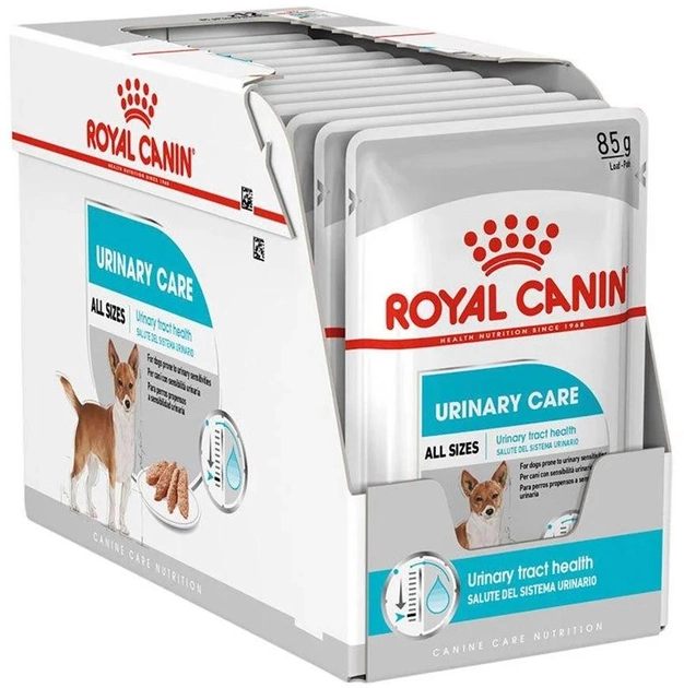 Вологий корм Royal Canin Urinary для проблем з сечовипусканням 12x85 г (9003579009376) - зображення 1