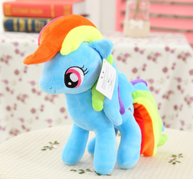 М'яка іграшка Веселка Деш, Май Літл Поні (My Little Pony), 30 см (2703234202) - Фото 3 М'яка іграшка Веселка Деш, Май Літл Поні (My Little Pony), 30 см (2703234202) - зображення 3