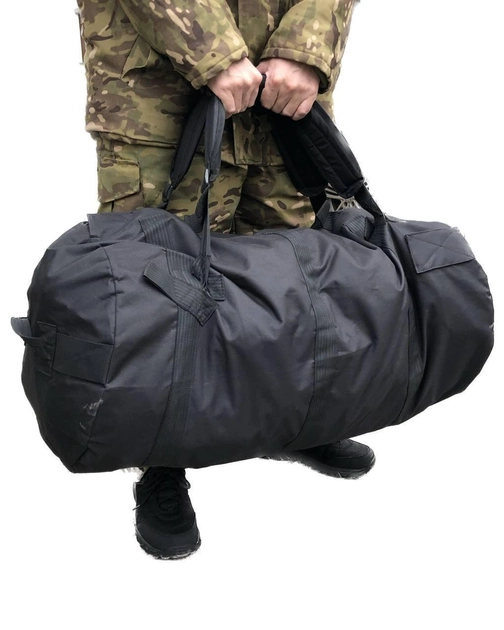 Баул-рюкзак 110 л Черный - изображение 2