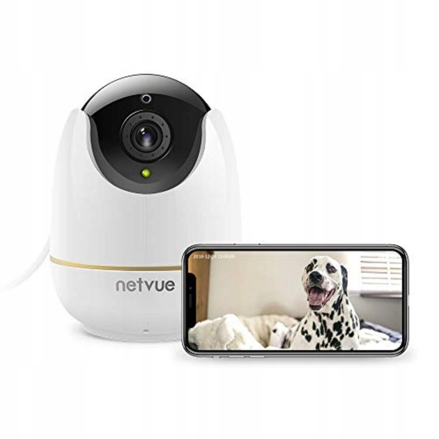 Камера видеонаблюдения, видеоняня Netvue Orb Cam NI-3221 1080P White - Фото 2 Камера видеонаблюдения, видеоняня Netvue Orb Cam NI-3221 1080P White - изображение 2