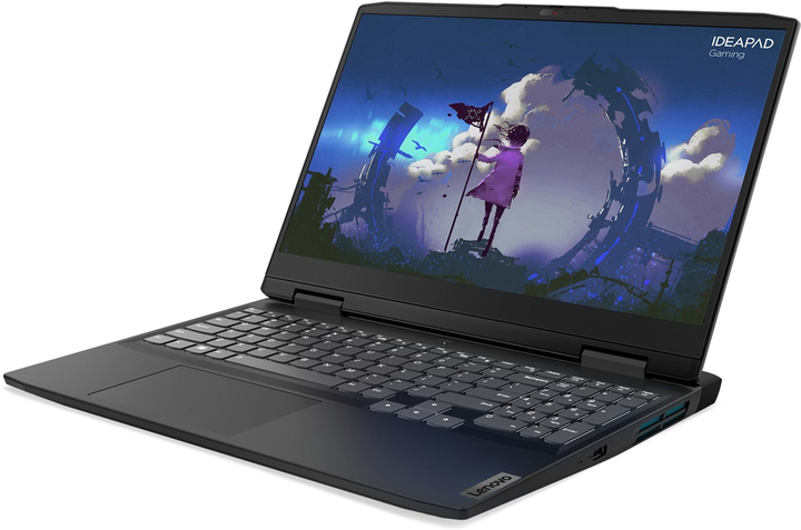 Ноутбук Lenovo IdeaPad Gaming 3 15IAH7 (82S900JLPB) Onyx Grey - зображення 2