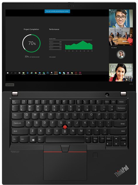 Ноутбук Lenovo ThinkPad X13 (20UF0038PB) Black - зображення 4