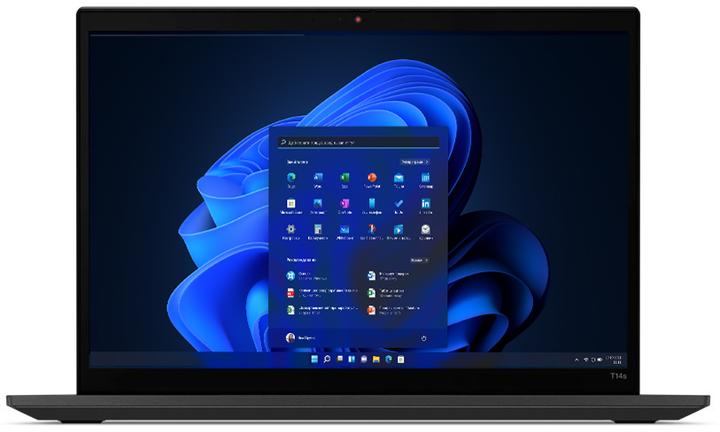 Lenovo ThinkPad T14s G3 (21BR0033PB) Black - зображення 2