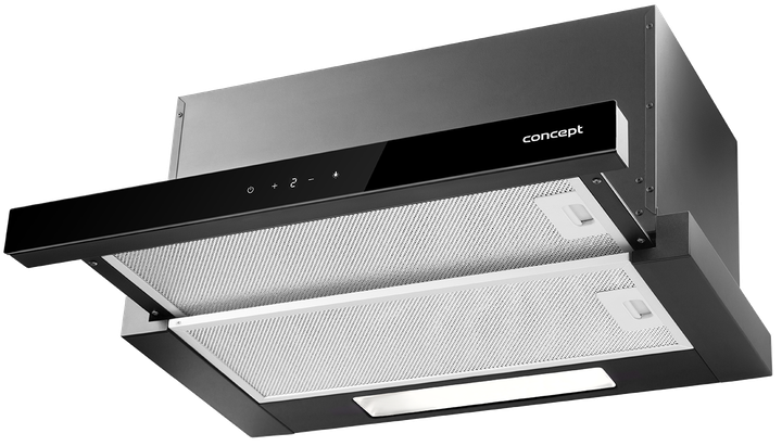 Висувна витяжка 60 cm Concept OPV3860bc BLACK - Фото 3 Висувна витяжка 60 cm Concept OPV3860bc BLACK - изображение 3