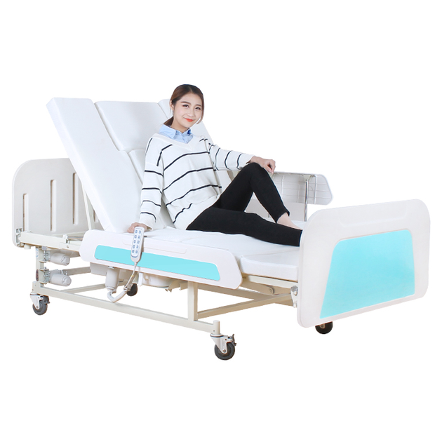 Медична функціональна електро ліжко з туалетом MIRID E36 - зображення 1