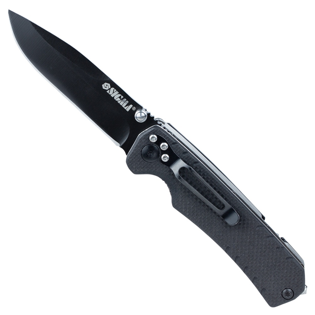 Нож раскладной 112мм (рукоятка композит G10) SIGMA (4375721) - изображение 1