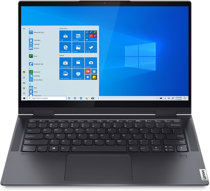 Laptop Lenovo Yoga 7 14ACN6 (82N7006CPB) Slate Grey - obraz 1