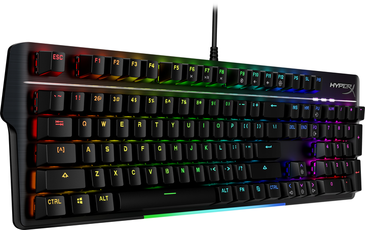 Клавиатура проводная HyperX Alloy MKW100 USB Black (4P5E1AA) - изображение 2
