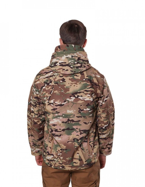 Куртка (Софтшел) Outsideca - SoftShell Windlocker XXL Тактическая мужская - изображение 2