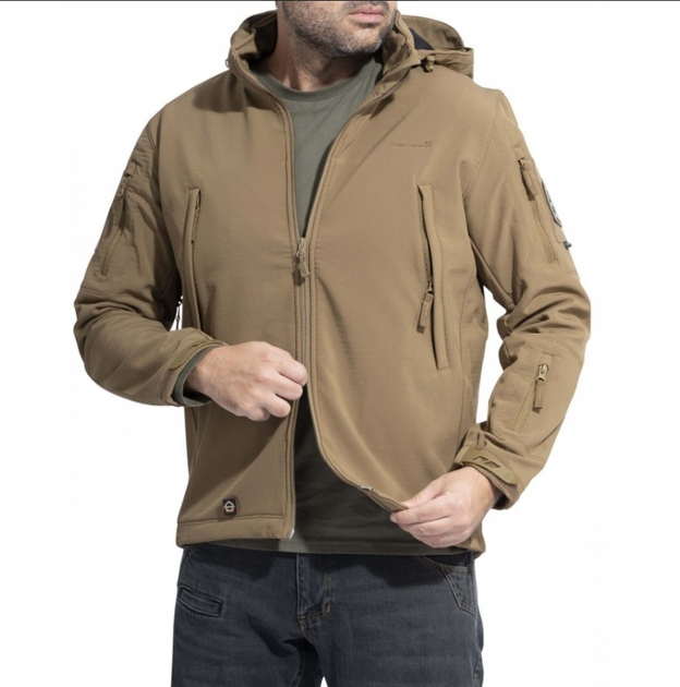 Куртка Софтшел Artaxes - Soft Shell Pentagon Coyote M Тактическая мужская - изображение 2