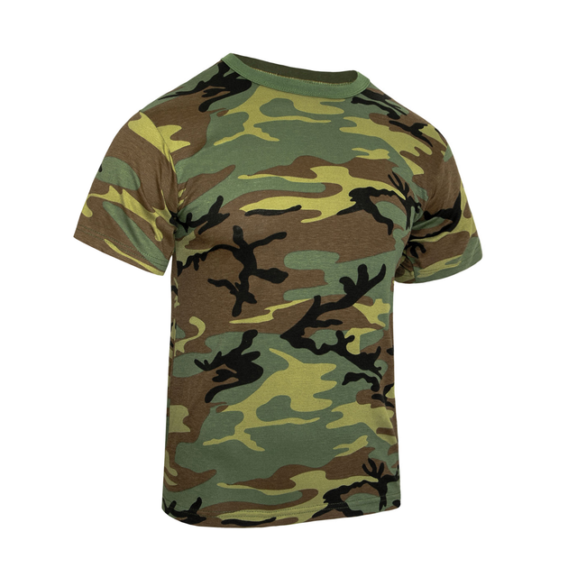 Футболка Rothco Heavyweight Camo T-Shirt Камуфляж L 2000000096575 - изображение 1