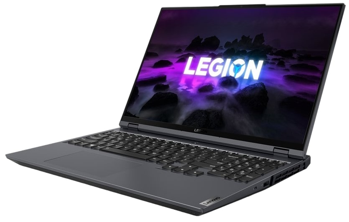 Laptop Lenovo Legion 5 Pro 16ACH6H (82JQ00LGPB) Storm Grey - obraz 2