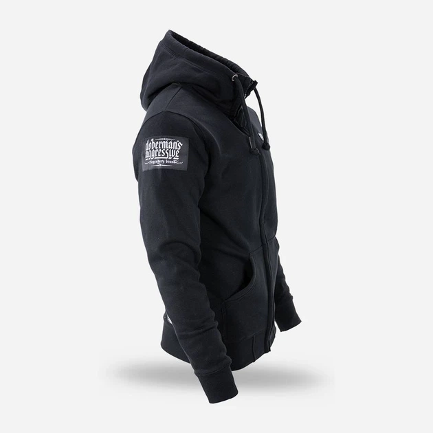 Толстовка на молнии мужская Dobermans Aggressive BZ236BK 2XL Черная - изображение 3