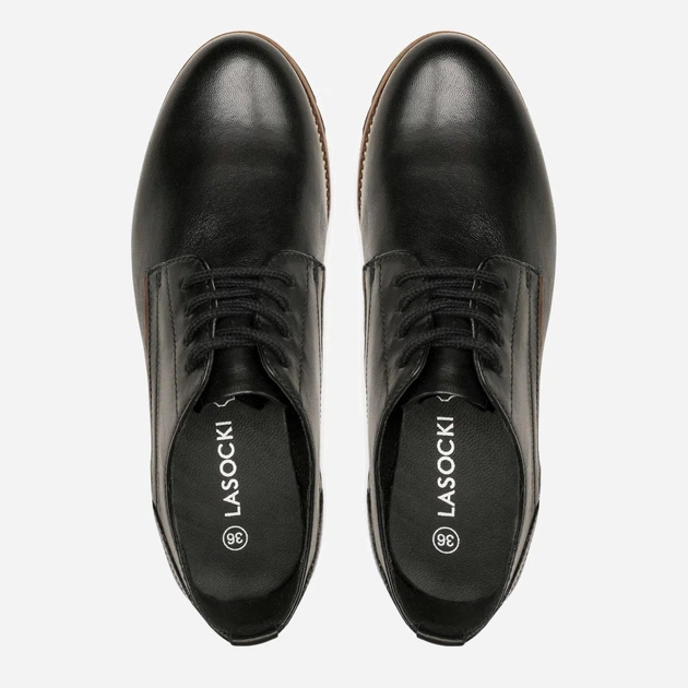 Жіночі дербі Lasocki WI16-EVA-01 39 (25.8 см) Black (5904862504384) - зображення 5