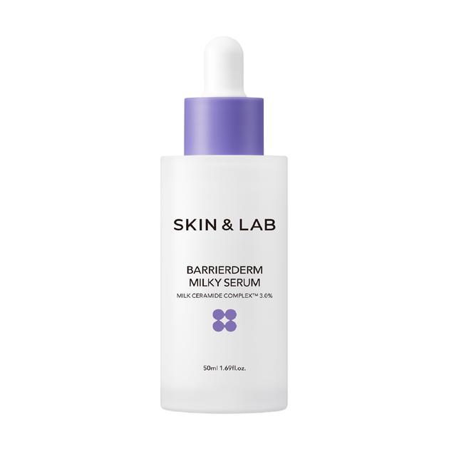Восстановительная сыворотка с молочными керамидами Skin&Lab Barrierderm Milky Serum 50 мл - Фото 1 Восстановительная сыворотка с молочными керамидами Skin&Lab Barrierderm Milky Serum 50 мл - изображение 1