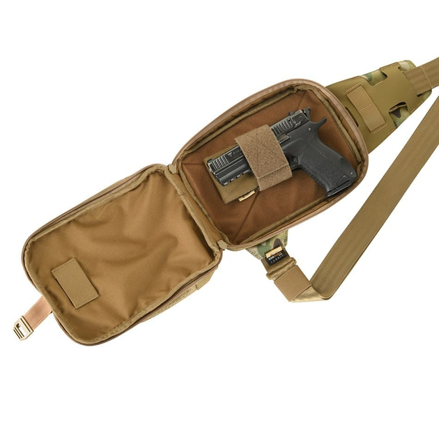 M-Tac сумка Sling Pistol Bag Elite Hex Multicam/Coyote - зображення 2