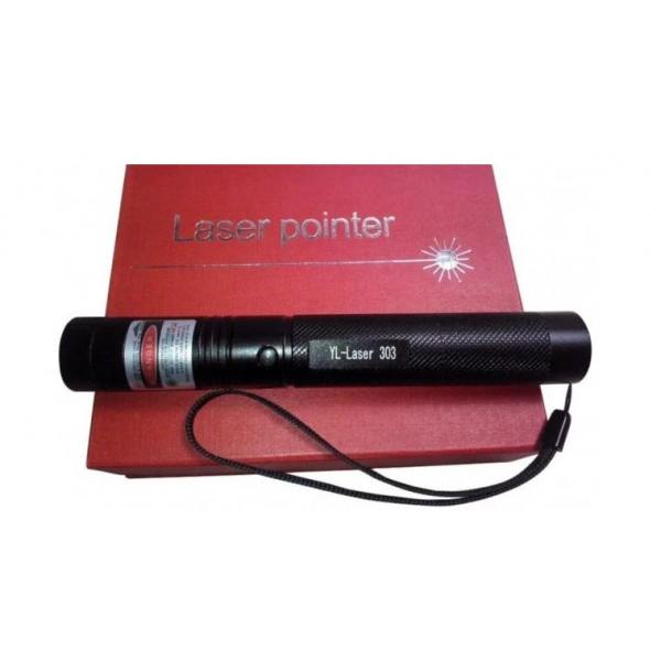 Лазер Laser pointer YL-303 Black супер мощный (лазерная указка) - Фото 7 Лазер Laser pointer YL-303 Black супер мощный (лазерная указка) - изображение 7
