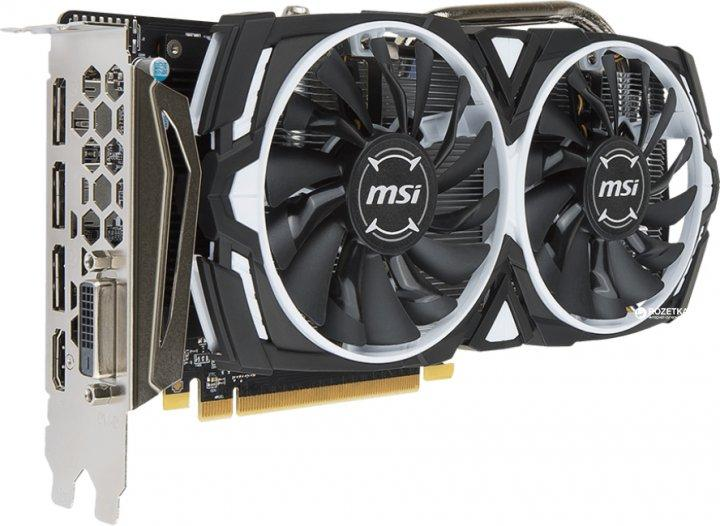 Видеокарта MSI RX 570 (8Gb/GDDR5/256bit) RX 570 ARMOR 8G OC БУ – фото ...