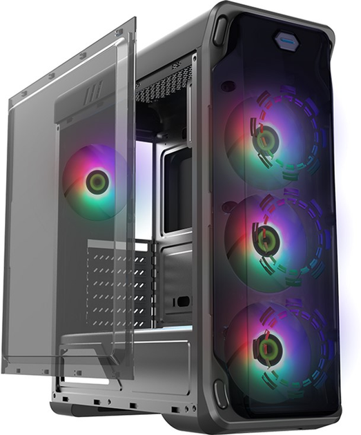 Корпус GameMax StarLight B-FRGB Black - изображение 2