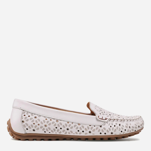 Жіночі мокасини з перфорацією Lasocki EST-AMRITA-02 36 (23.1 см) White (5904862615202) - зображення 1