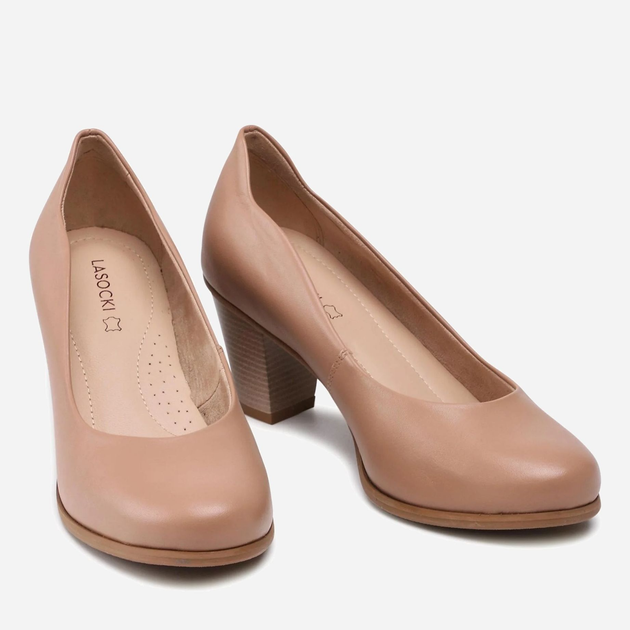 Жіночі туфлі Lasocki RST-0137-01 40 (25.8 см) Beige (5904862631424) - зображення 3