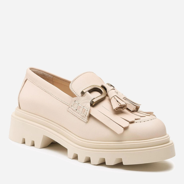 Loafersy Damskie Badura 22SS24 39 (25,7 cm) Beżowe (5904862648668) - obraz 2