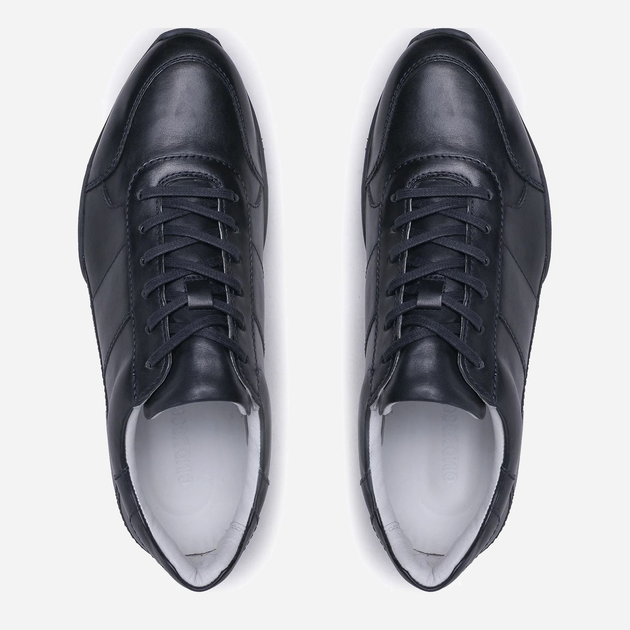 Buty sportowe męskie skórzane do kostki Gino Rossi ANDRE-01 MI08 41 27.9 cm Granatowe (5904862776675) - obraz 5