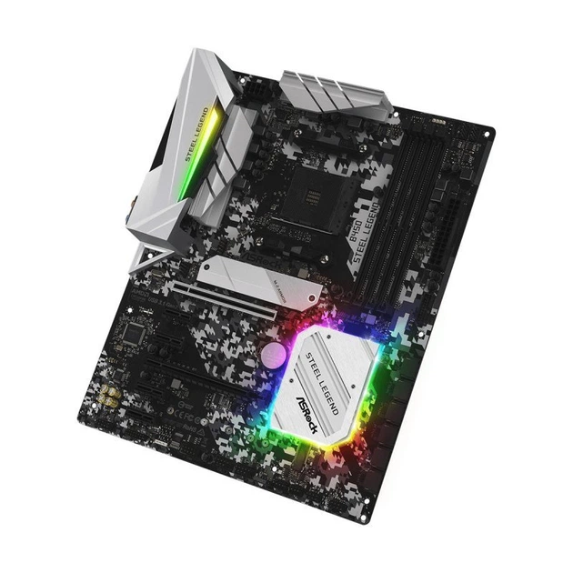 Материнська плата ASRock B450 Steel Legend (B450 Steel Legend