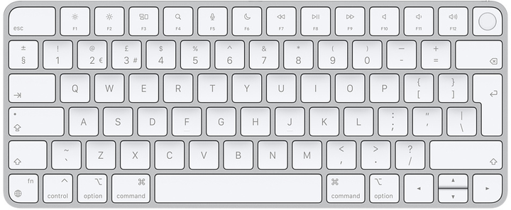 Клавіатура бездротова Apple Magic Keyboard з Touch ID Bluetooth International English (MK293Z/A) - зображення 1