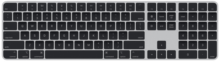 Клавіатура бездротова Apple Magic Keyboard з Touch ID і цифровою панеллю Bluetooth US English (MMMR3LB/A) - зображення 1