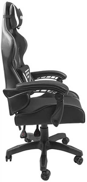 Fotel gamingowy Fury Gaming Chair Avenger L 60 mm Black-White (NFF-1711) - obraz 6