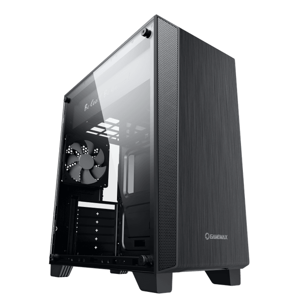Корпус компьютерный ATX GameMax Nova N5 без блока питания/Midi-tower Черный - изображение 2
