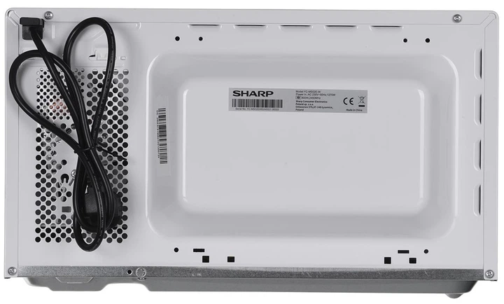 Мікрохвильова піч Sharp YC-MS02E-W - зображення 5