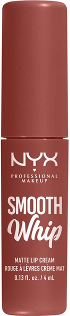 Pomadka w płynie NYX Professional Makeup Smooth WHip matowa 03 Latte Foam 4 ml (800897131067) - obraz 3