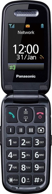 Мобільний телефон Panasonic KX-TU466EXBE Black - зображення 4