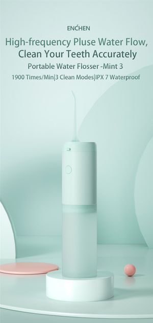Ирригатор Xiaomi Enchen Mint 3 Green - изображение 9